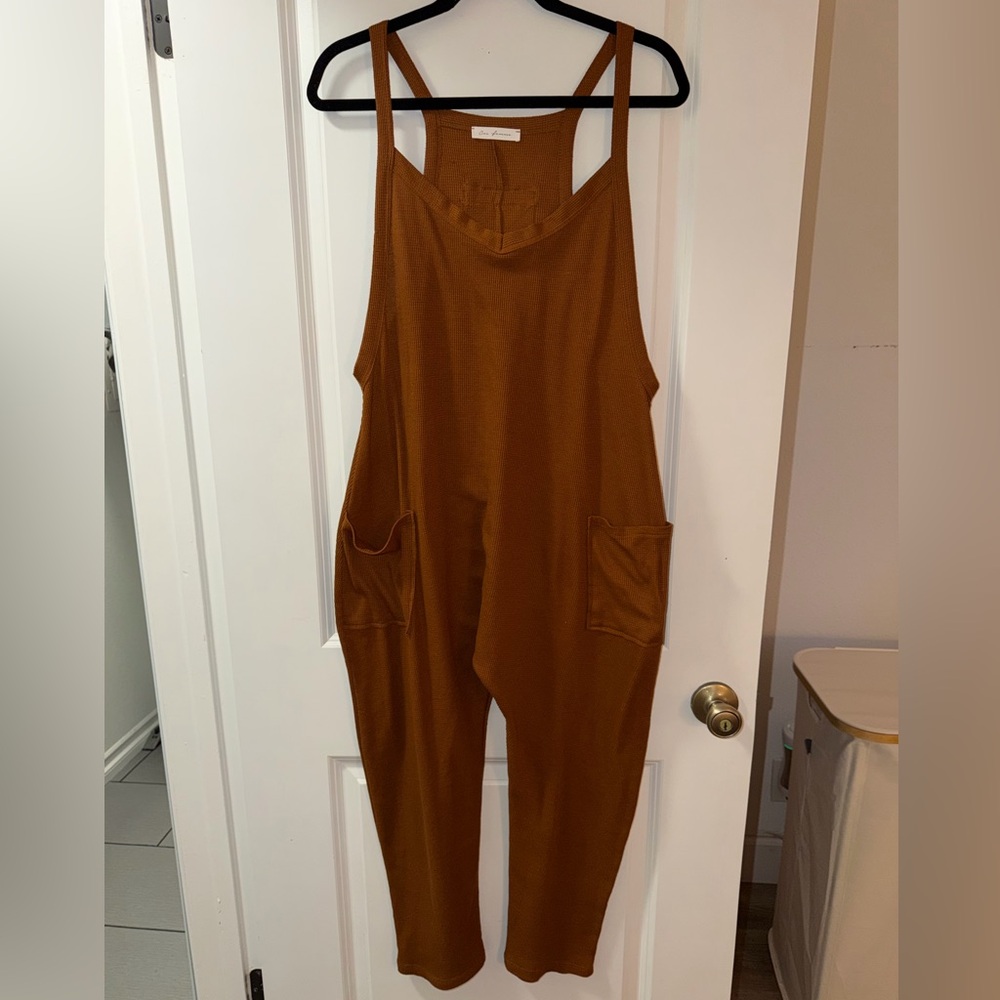Ces Femme Orange Jumpsuit - Small